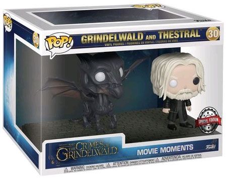 Figurine Funko Pop Les Crimes de Grindelwald #30 Grindelwald et Sombral