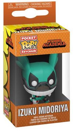 Figurine Funko Pop My Hero Academia Izuku Midoriya porte clés