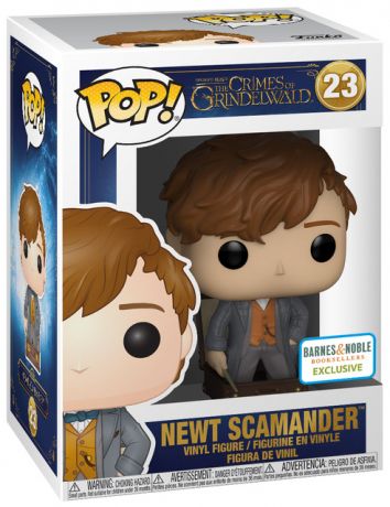 Figurine Funko Pop Les Crimes de Grindelwald #23 Norbert Dragonneau - Valise