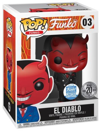 Figurine Funko Pop Fantastik Plastik #03 El Diablo