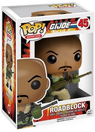 Figurine Funko Pop Hasbro #45 Roadblock (G.I.Joe)