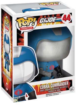 Figurine Funko Pop Hasbro #44 Cobra Commander (G.I.Joe)