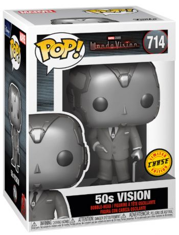 Figurine Funko Pop WandaVision [Marvel] #714 50s Vision [Chase]