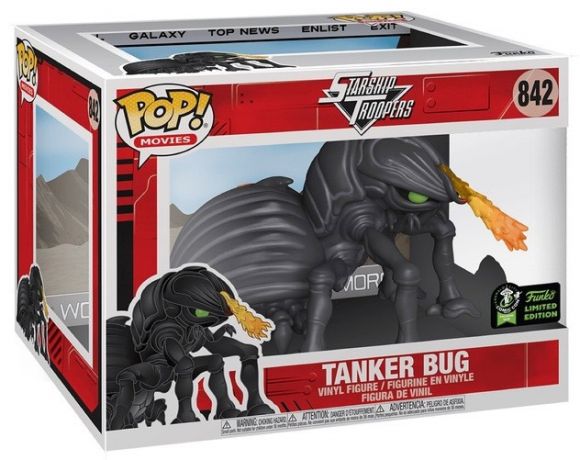 Figurine Funko Pop Starship Troopers #842 Tanker Bug - 15 cm
