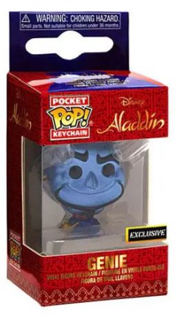 Figurine Funko Pop Aladdin [Disney] Génie porte clés metallic 