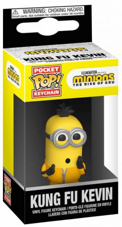 Figurine Funko Pop Les Minions 2 : Il était une fois Gru Kung-Fu Kevin - porte clés