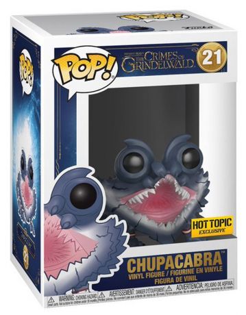 Figurine Funko Pop Les Crimes de Grindelwald #21 Chupacabra - Bouche ouverte