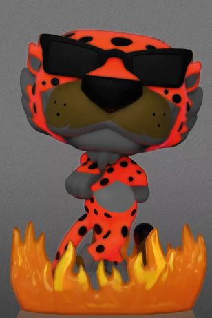 Figurine Funko Pop Icônes de Pub #117 Chester Cheetah - Glows in the Dark