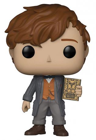 Figurine Funko Pop Les Crimes de Grindelwald #14 Norbet Dragonneau - Livre [Chase]