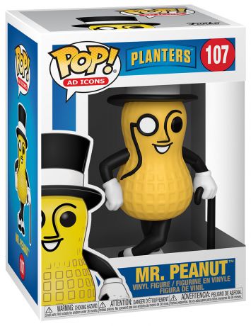 Figurine Funko Pop Icônes de Pub #107 Mr. Peanut