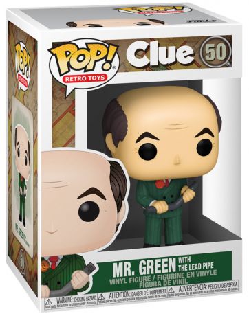 Figurine Funko Pop Hasbro #50 Révérend John Olive - Cluedo