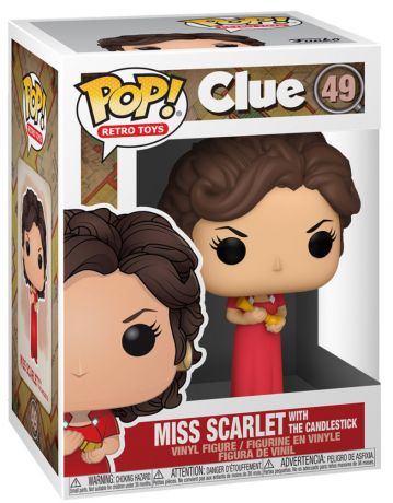 Figurine Funko Pop Hasbro #49 Mademoiselle Josephine - Cluedo