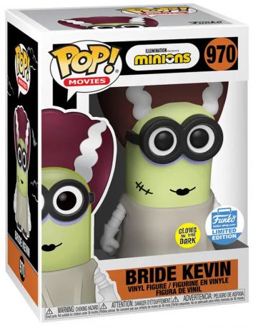 Figurine Funko Pop Les Minions #970 Kevin la mariée - Glow in the dark