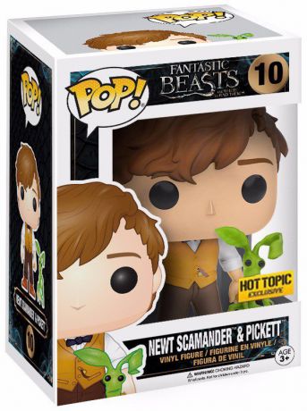 Figurine Funko Pop Les Animaux Fantastiques #10 Norbert Dragonneau et Piquette