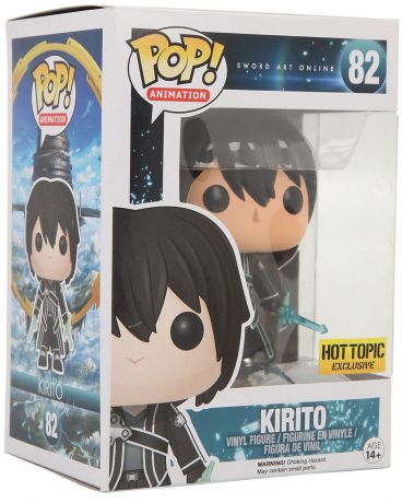 Figurine Funko Pop Sword Art Online #82 Kirito Épées bleues