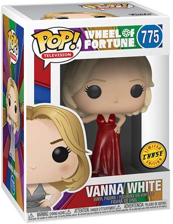 Figurine Funko Pop La roue de la fortune #775 Vanna White robe rouge [Chase]