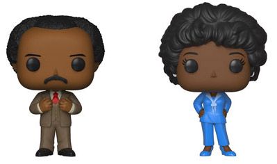 Figurine Funko Pop The Jeffersons Georges et Louise Jeffersons Pack