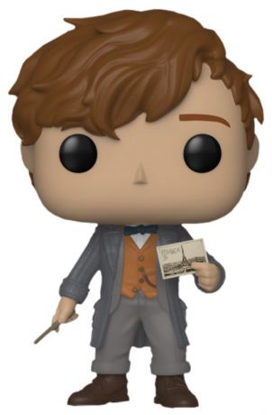 Figurine Funko Pop Les Crimes de Grindelwald #27 Norbert Dragonneau - Carte postale