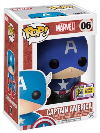 Figurine Funko Pop Marvel Comics #06 Captain America 