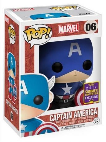 Figurine Funko Pop Marvel Comics #06 Captain America 