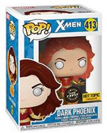 Figurine Funko Pop X-Men [Marvel] #413 Dark Phoenix flamme - Glow in the dark [Chase]