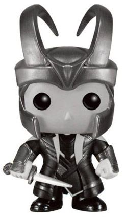 Figurine Funko Pop Marvel Comics #36 Loki noir et blanc