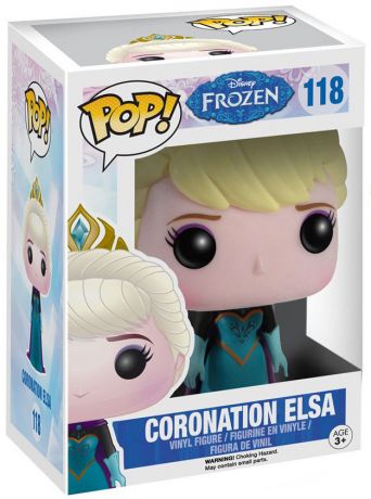 Figurine Funko Pop La Reine des Neiges [Disney] #118 Elsa - Couronnement