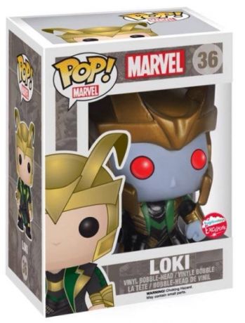 Figurine Funko Pop Marvel Comics #36 Loki gelé