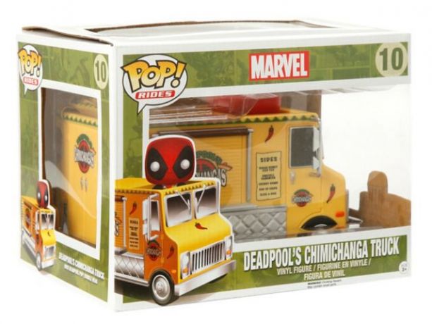 Figurine Funko Pop Marvel Comics #10  Camion Chimichanga de Deadpool