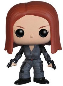 Figurine Funko Pop Captain America : Le Soldat de l'hiver #42 Black Widow