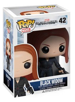 Figurine Funko Pop Captain America : Le Soldat de l'hiver #42 Black Widow