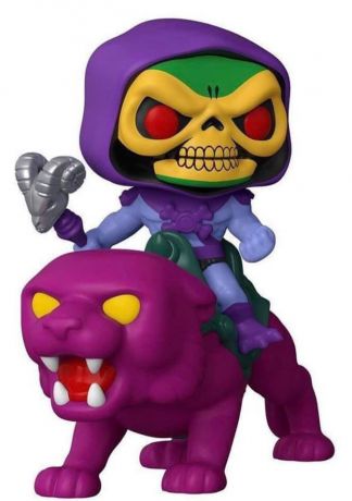 Figurine Funko Pop Les Maîtres de l'univers #98 Skeletor sur panthère