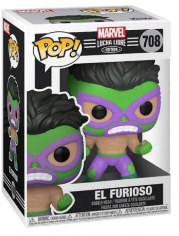 Figurine Funko Pop Marvel Lucha Libre #708 El furioso