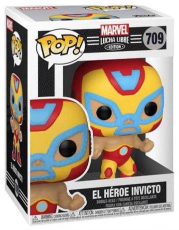 Figurine Funko Pop Marvel Lucha Libre #709 El Héroe Invicto