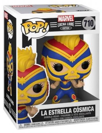 Figurine Funko Pop Marvel Lucha Libre #710 La Estrella Cosmica