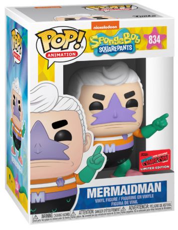 Figurine Funko Pop Bob l'Eponge #834 Homme Sirène