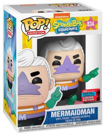 Figurine Funko Pop Bob l'Eponge #834 Homme Sirène