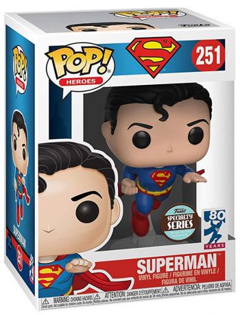Figurine Funko Pop Superman #251 Superman vole