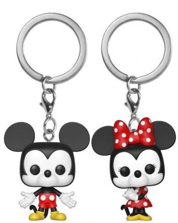 Figurine Funko Pop Mickey Mouse [Disney] #00 Mickey et Minnie Porte clés
