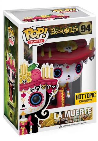 Figurine Funko Pop La Légende de Manolo #94 la muerte Glow in the dark