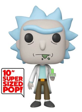 Figurine Funko Pop Rick et Morty #665 Rick avec Portal Gun - 25 cm