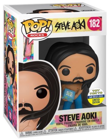 Figurine Funko Pop Steve Aoki #182 Steve Aoki