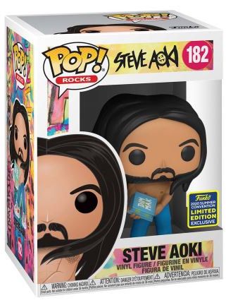 Figurine Funko Pop Steve Aoki #182 Steve Aoki