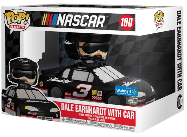 Figurine Funko Pop Nascar #100 Dale Sr. avec voiture