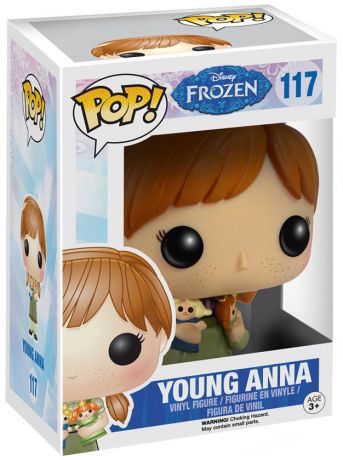 Figurine Funko Pop La Reine des Neiges [Disney] #117 Anna Jeune