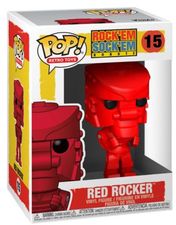 Figurine Funko Pop Rock 'Em Sock 'Em Robots #15 Robot Red Rocker