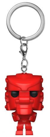 Figurine Funko Pop Rock 'Em Sock 'Em Robots Red Rocker - Porte clés