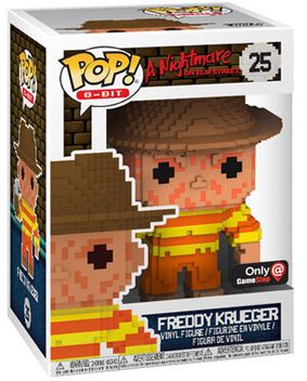 Figurine Funko Pop Les Griffes de la nuit #25 Freddy Krugger 8-Bit