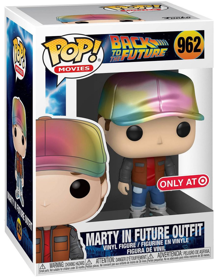 Funko Pop-Figurine d'action Retour vers le futur Marty en vinyle, modèles  de collection, jouets