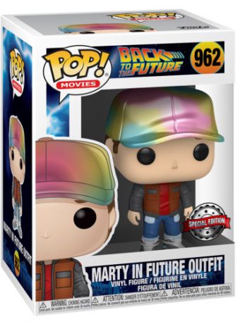 Figurine Funko Pop Retour vers le Futur #962 Marty en Tenue du Future